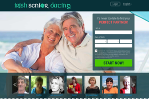 Irish Senior Dating Homepage Image